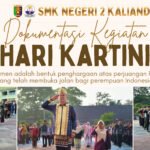 Upacara Bendera Peringatan Hari R.A. Kartini di SMK Negeri 2 Kalianda
